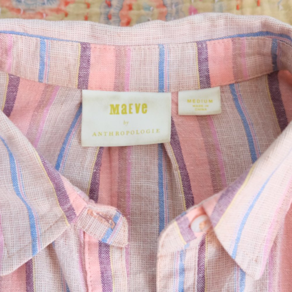 Maeve Women's Striped Tunic - Picture 2 of 2